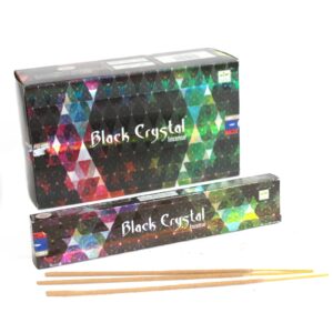 Satya Black Crystal Incense