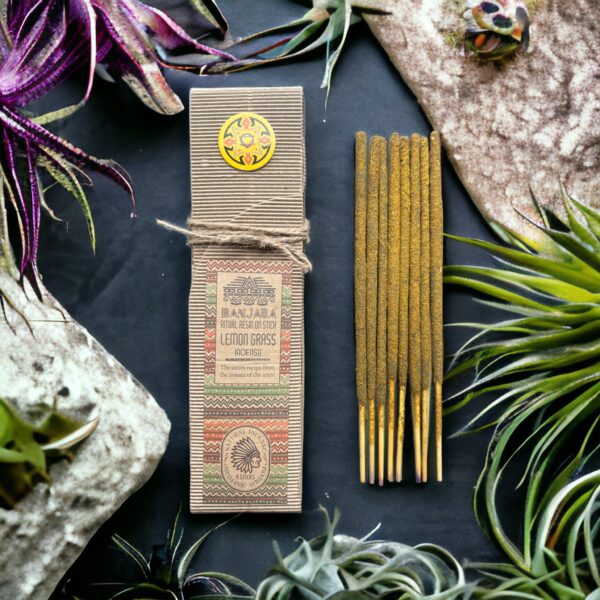 Banjara Ritual Resin Sticks - Lemon Grass